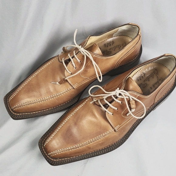 Leather Mens US Size 11 Oxfords Europe size 45 - Picture 3 of 15